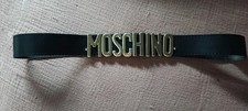 Moschino gürtel schwarz gebraucht kaufen  Niederkassel