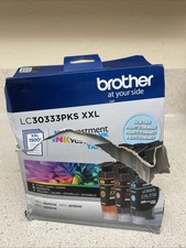 Tanque de investimento Brother LC30333PKS XXL INKvestment pacote com 3 carrinhos de tinta colorida EXP: 01/2026 comprar usado  Enviando para Brazil