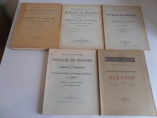 Archéologie fouilles delphes d'occasion  Quimper