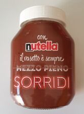 Nutella barattolo vetro usato  Sedriano