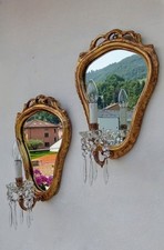 Coppia specchi legno usato  Vilminore di Scalve