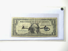 Warhol echte dollarnote gebraucht kaufen  Oldenburg in Holstein