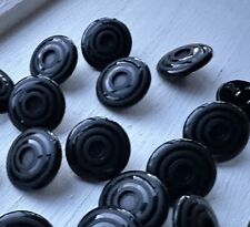 Knöpfe 15mm schwarz gebraucht kaufen  Deutschland