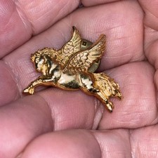 Gold tone pegasus for sale  FAREHAM