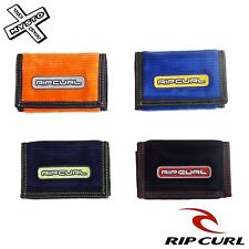 CARTEIRA RIP CURL 'CORD HORIZON' TRI FOLD AZUL MARINHO LARANJA PRETO VELUDO LONA comprar usado  Enviando para Brazil