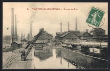 Old postcard montceau d'occasion  Expédié en Belgium