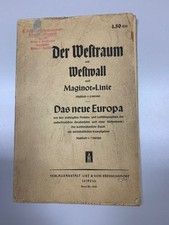 Landkarte 1940 westraum gebraucht kaufen  Ludwigshafen am Rhein