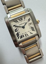Cartier uhr tank gebraucht kaufen  Zwickau