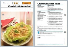 Curried chicken salad for sale  SLEAFORD