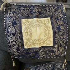 Damask floral embroidered for sale  Palm Desert