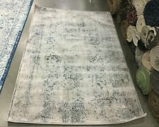 Tapete cinza/marfim 4' x 6' costas mancha, preço reduzido 1172629236 INV413G-4 comprar usado  Enviando para Brazil