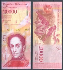Venezuela 2017 20000 d'occasion  Cap-d'Ail