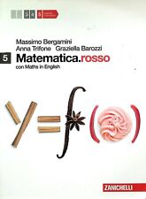 Libro matematica rosso usato  Sanremo