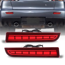 Luz de seta de freio traseira refletor de para-choque traseiro LED para Mitsubishi Lancer 2008-2017, usado comprar usado Luz de seta de freio traseira refletor de para-choque traseiro LED para Mitsubishi Lancer 2008-2017, usado comprar usado  Enviando para Brazil