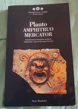 Amphitruo mercator plauto. usato  Catania