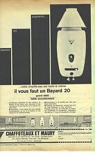 Publicite advertising 1962 d'occasion  Le Luc