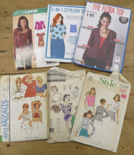 Sewing patterns tops for sale  MATLOCK