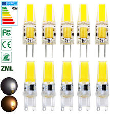 G4 G9 LED COB Dimmable 3W 6W 12V/220V Capsula lampadine di Alogena Risparmio, usado comprar usado  Enviando para Brazil