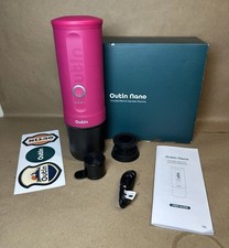 Máquina de café espresso portátil OUTIN Nano - recarregável 3 min autoaquecimento (rosa), usado comprar usado  Enviando para Brazil