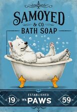 Samoyed bath soap for sale  DUNSTABLE