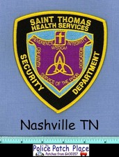 Patch de ombro policial ST THOMAS ASCENSION HOSPITAL SECURITY NASHVILLE TENNESSEE , usado comprar usado  Enviando para Brazil