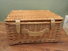 Wicker hamper basket for sale  ALTON