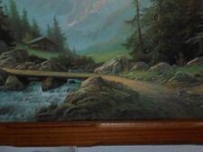Wandbild alpenlandschaft pferd gebraucht kaufen  Königs Wusterhausen
