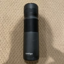 Garrafa térmica Contigo Thermalock, caneca de viagem de aço inoxidável preta, usado comprar usado  Enviando para Brazil