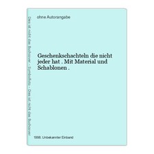 Geschenkschachteln hat materia gebraucht kaufen Geschenkschachteln hat materia gebraucht kaufen  Bad Vilbel