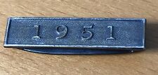 1951 year badge for sale  SUDBURY