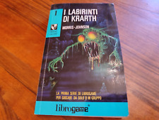 Librogame labirinti krarth usato  Vigevano