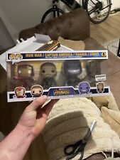 Funko POP 4PK Marvel Avengers Infinity War Iron Amazon Exclusive comprar usado  Enviando para Brazil