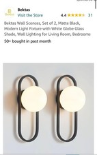 Bektas wall sconces for sale  Logandale