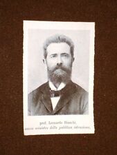 Ministro della pubblica usato  Villarosa