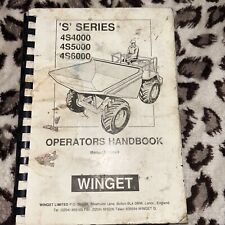 Winget series 4s4000 for sale  RHYL
