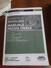 esame orale avvocato usato  Cava de Tirreni