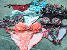Bundle womens bikinis for sale  FARINGDON