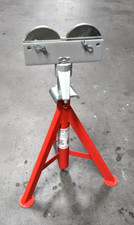 RIDGID Soporte de Tubo Ajustable Capacidad 12" con 2 Cabezales de Rodillo 56667 segunda mano  Embacar hacia Mexico