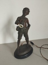 Lampada scultura bronzo usato  San Giuseppe Jato