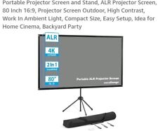 Projector screen inch for sale  WARRINGTON