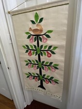 Vintage christmas appliqué for sale  USA