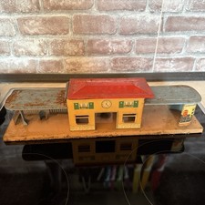 Bahnhof blechspielzeug alt gebraucht kaufen  Reisbach
