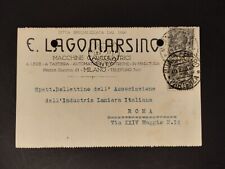 Cartolina commerciale milano usato  Italia