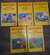 Set vintage rupert for sale  BASINGSTOKE