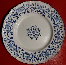 Assiette faience nevers d'occasion  France