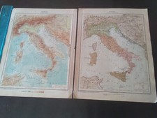 Lotto cartine geografiche usato  Campobasso
