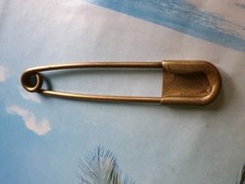 Große messing sicherheitsnade gebraucht kaufen  Neunkirchen-Seelscheid