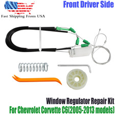 Kit de reparo regulador de janela Chevy Corvette 2005-2013 dianteiro driver lado esquerdo comprar usado  Enviando para Brazil