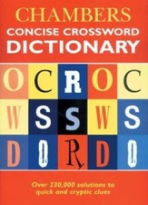 Chambers concise crossword for sale  UK