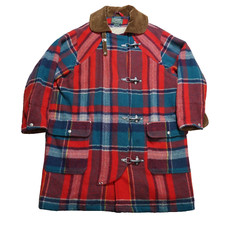 plaid vintage barn wool coat for sale  Buena Park
